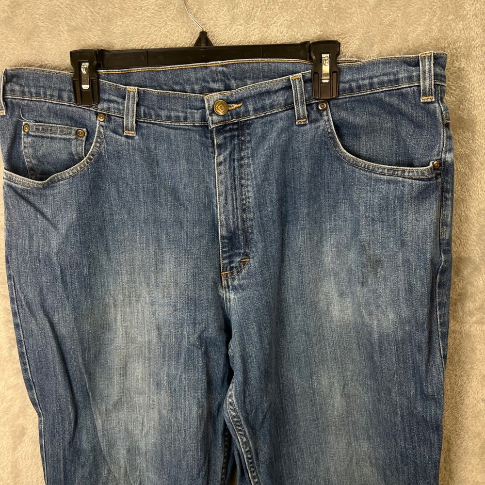 Bills Khakis Mens Blue Straight Leg Denim Jeans Medium Wash Size‎ 40x30 Gorpcore